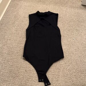 Abercrombie & Fitch Womens Black Bodysuit
